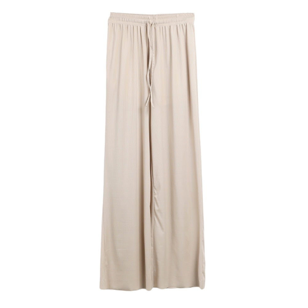 High Waist Wide Leg Trousers