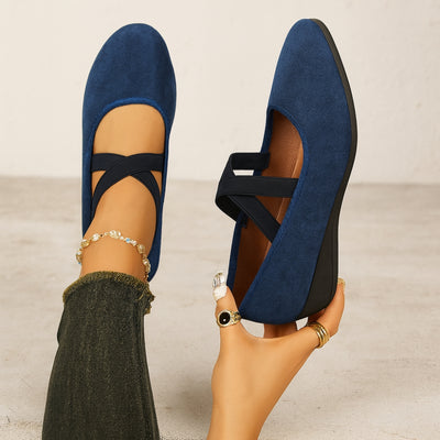 Comfy Elevate Slip-On Wedge Shoes