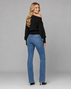 Élodie Off-Shoulder Knit Sweater