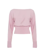 Élodie Off-Shoulder Knit Sweater