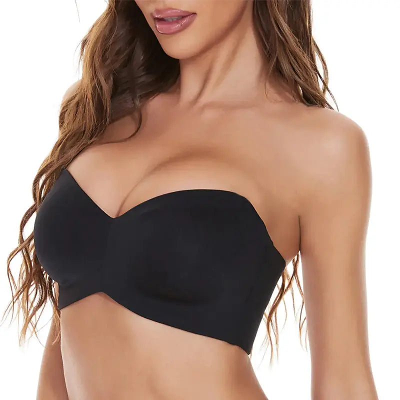 Invisible Lifting Bandeau Bra | Underwire Adhesive Strapless Bras Bra