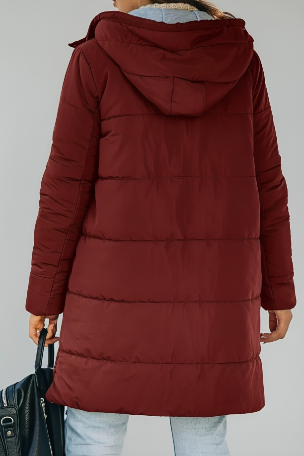 Casual Hooded Puffer Down Jacket