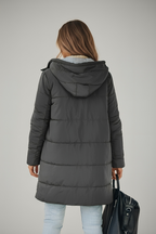 Casual Hooded Puffer Down Jacket