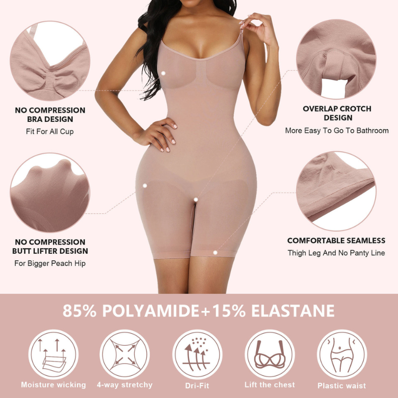 Curvysuit® Smoothing Seamless Shapewear