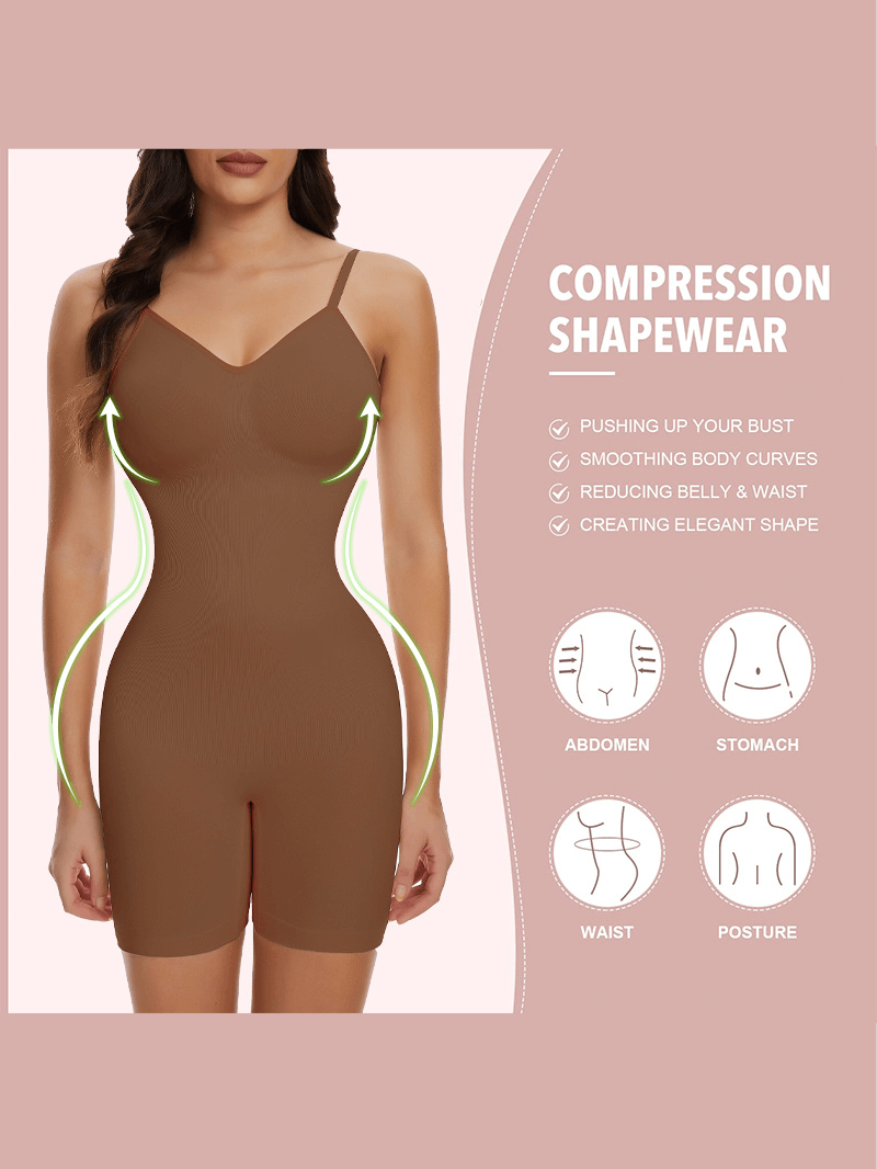 Open Back Seamless Full Body Shaper