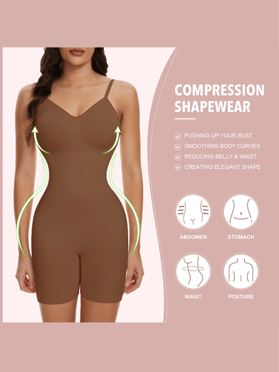 Open Back Seamless Full Body Shaper