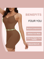 Open Back Seamless Full Body Shaper