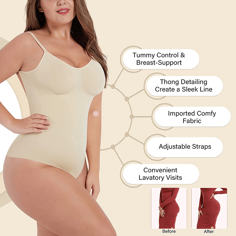 Thong Seamless Tummy Control bodysuit