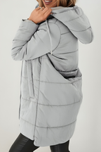 Casual Hooded Puffer Down Jacket