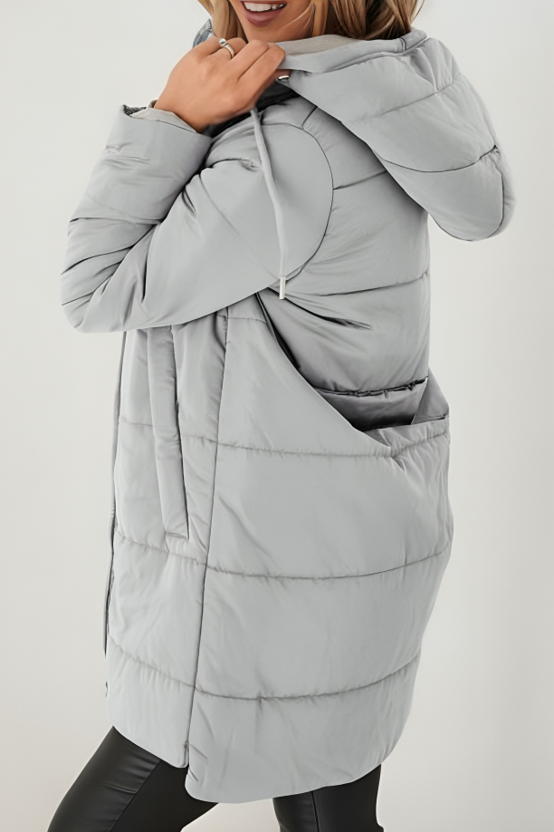 Casual Hooded Puffer Down Jacket