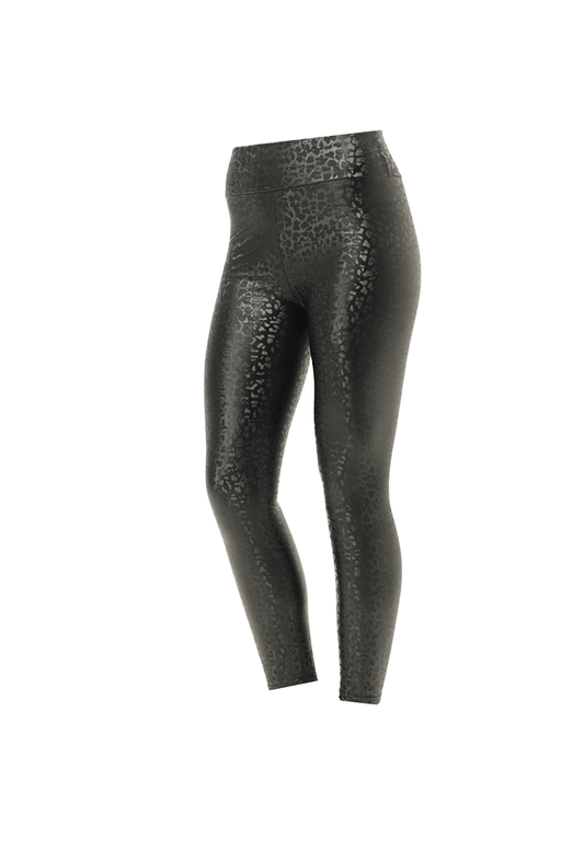 High Rise Snake Faux Leather Leggings