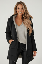 Casual Hooded Puffer Down Jacket