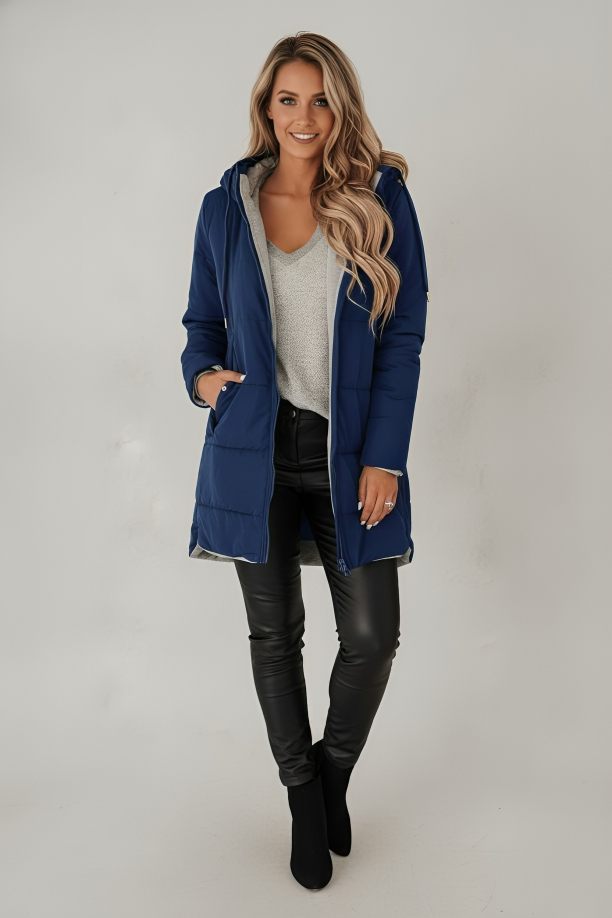 Casual Hooded Puffer Down Jacket