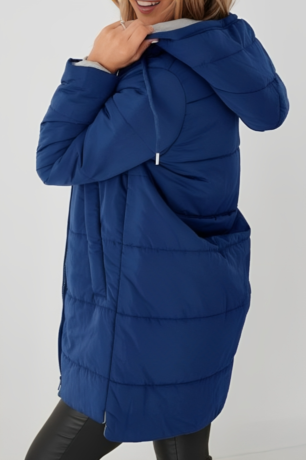 Casual Hooded Puffer Down Jacket