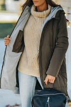 Casual Hooded Puffer Down Jacket