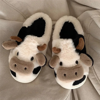 Cozy Cow Slippers