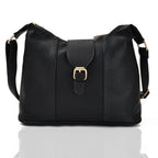 Faux Leather Shoulder Handbag