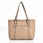 Faux Leather Tote Shopper Handbag