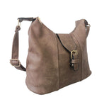 Faux Leather Shoulder Handbag