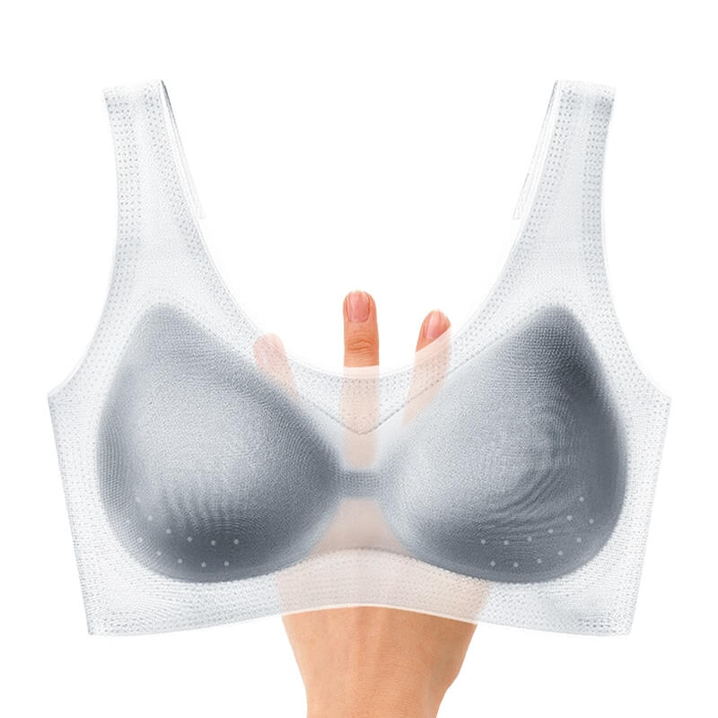 Shop Ice Silk Bra Big Breast Plus Size Push Up Wireless Super Thin And  Breathable Seamless Sports Bras Perfect For Hot And Humid Weather online -  Feb 2024