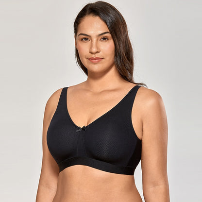 Wireless Bra Plus size Sleep Cotton