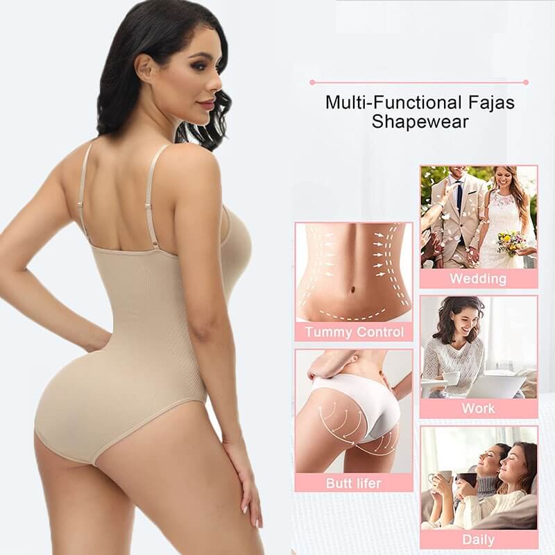  Shapewear For Women Tummy Control Curve Shapewear Shapewear  With Butt Pads Shapewear Before And After Curve Shapewear Thong Body Suits  For Womens Lace Trim Bodysuit One Piece Body Suit Curves Body 
