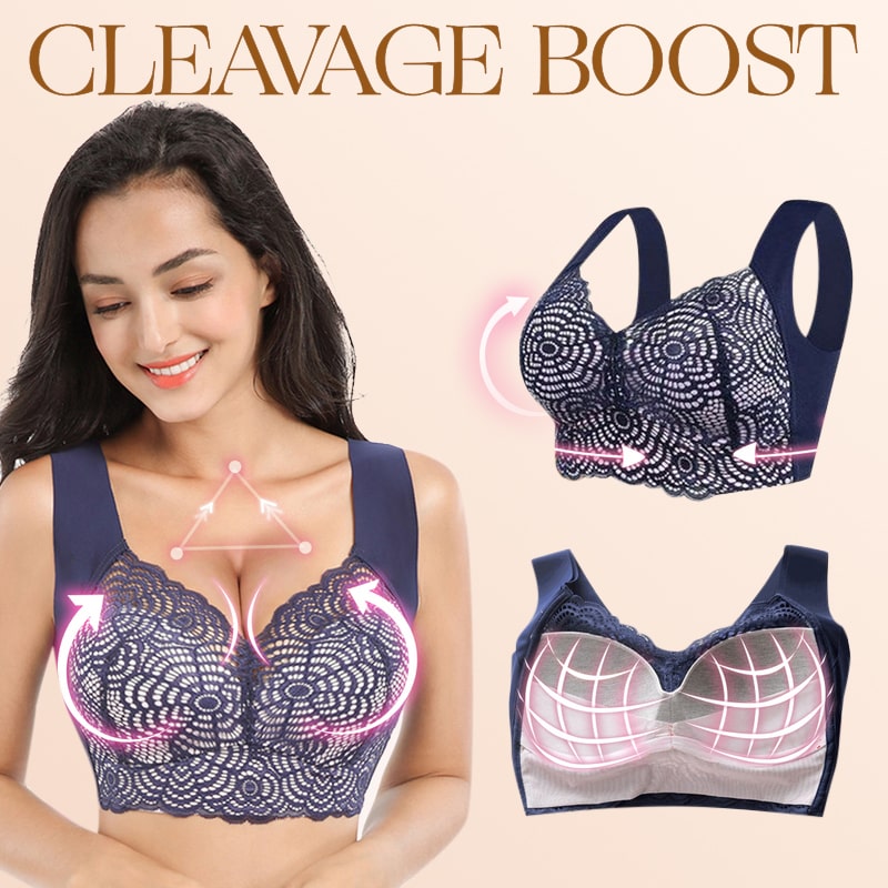 Ultimate Lift Full-Figure Seamless Lace Cut-Out Bra