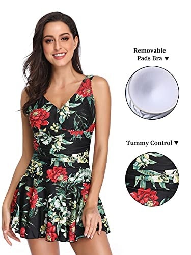 Body Shaping Swim Dress