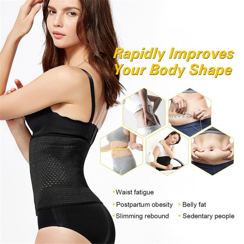 Slimming Waist Trainer for Women Lower Belly Fat Hourglass Body