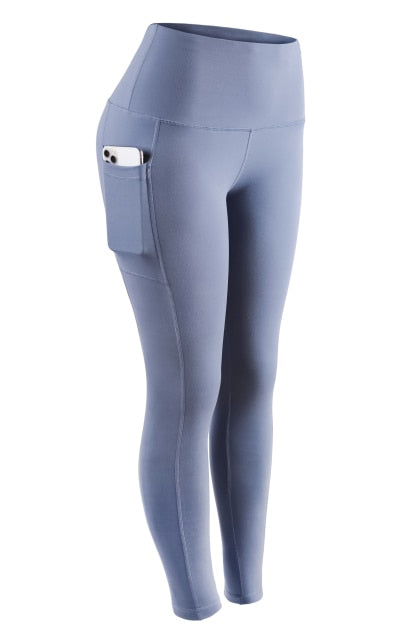 Middle Waist Legging- With Pocket – Queen Curves