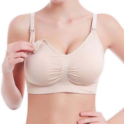 Maternity Ruched Bust Nursing Bra