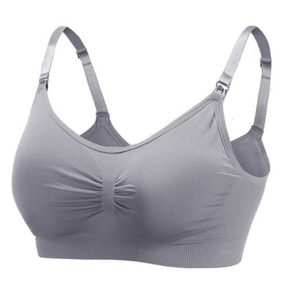 Maternity Ruched Bust Nursing Bra