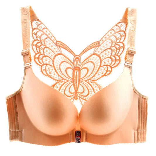 Butterfly Pattern Comfy Bra